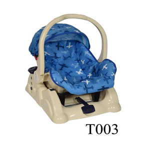 Tinnies Carry Cot W Rockling Blue