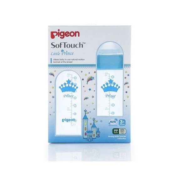 Pigeon WN Glass Bottle 240ML Giraffe A78028