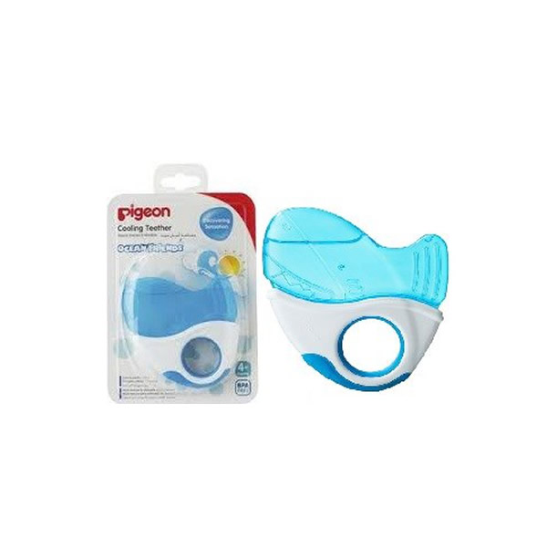 Pigeon Cooling Teether Blue Sharkie N651