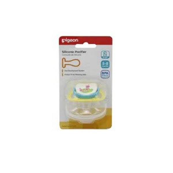 Pigeon Silicone Pacifier Step 2 (Yellow) N13683
