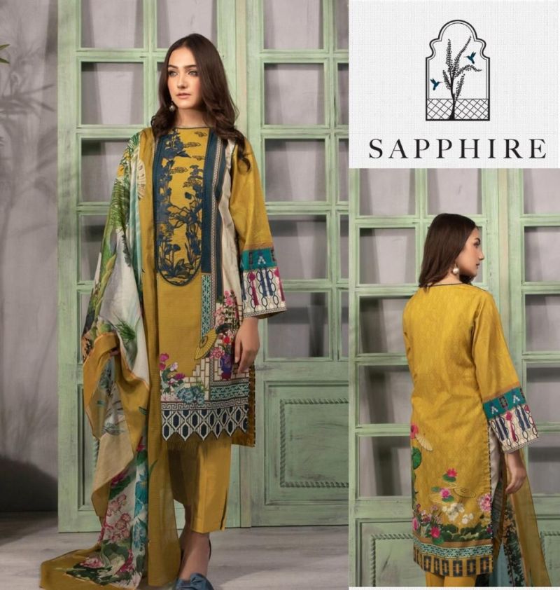 Sapphire New Design Lawn RR-0023