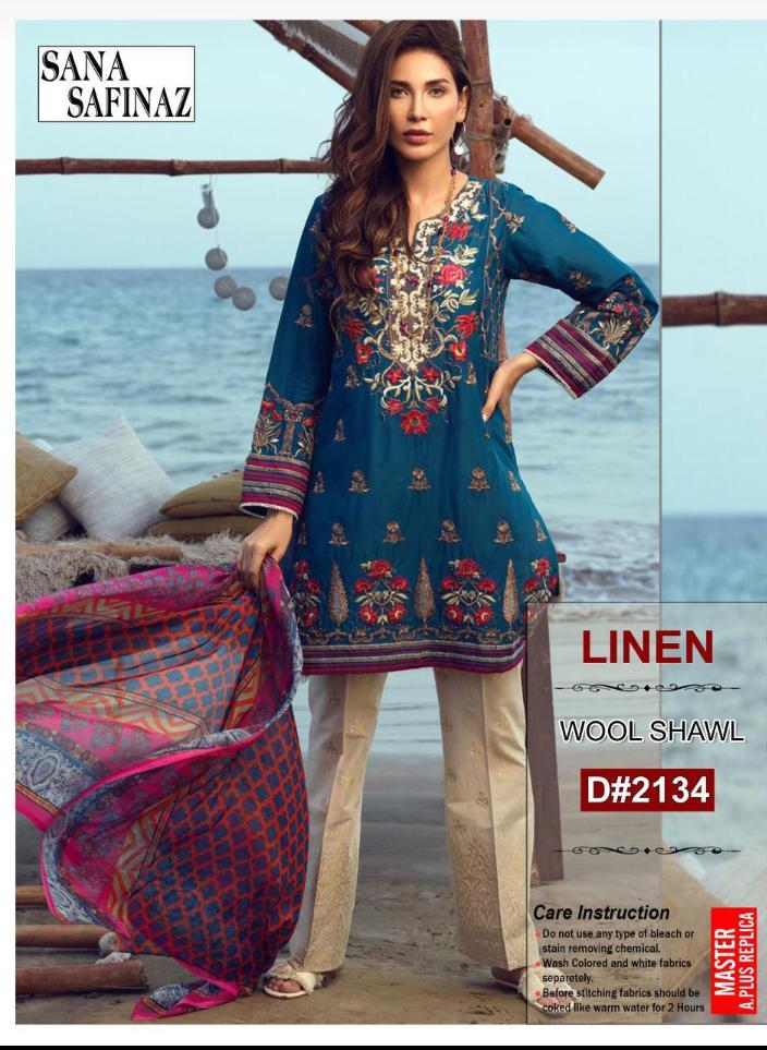 Sana Safinaz New Design Linen RR-0046