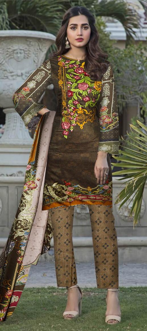 Asim Jofa New Design Viscos NC-20488 Brown