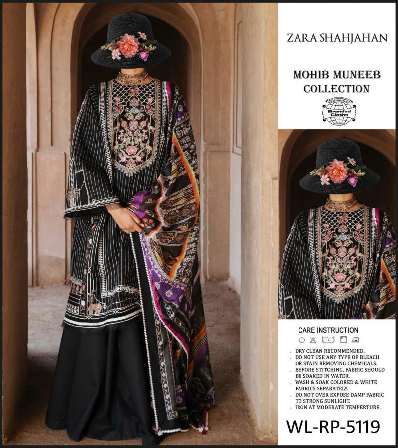 Zara Shahjahan New Design Linen 5119