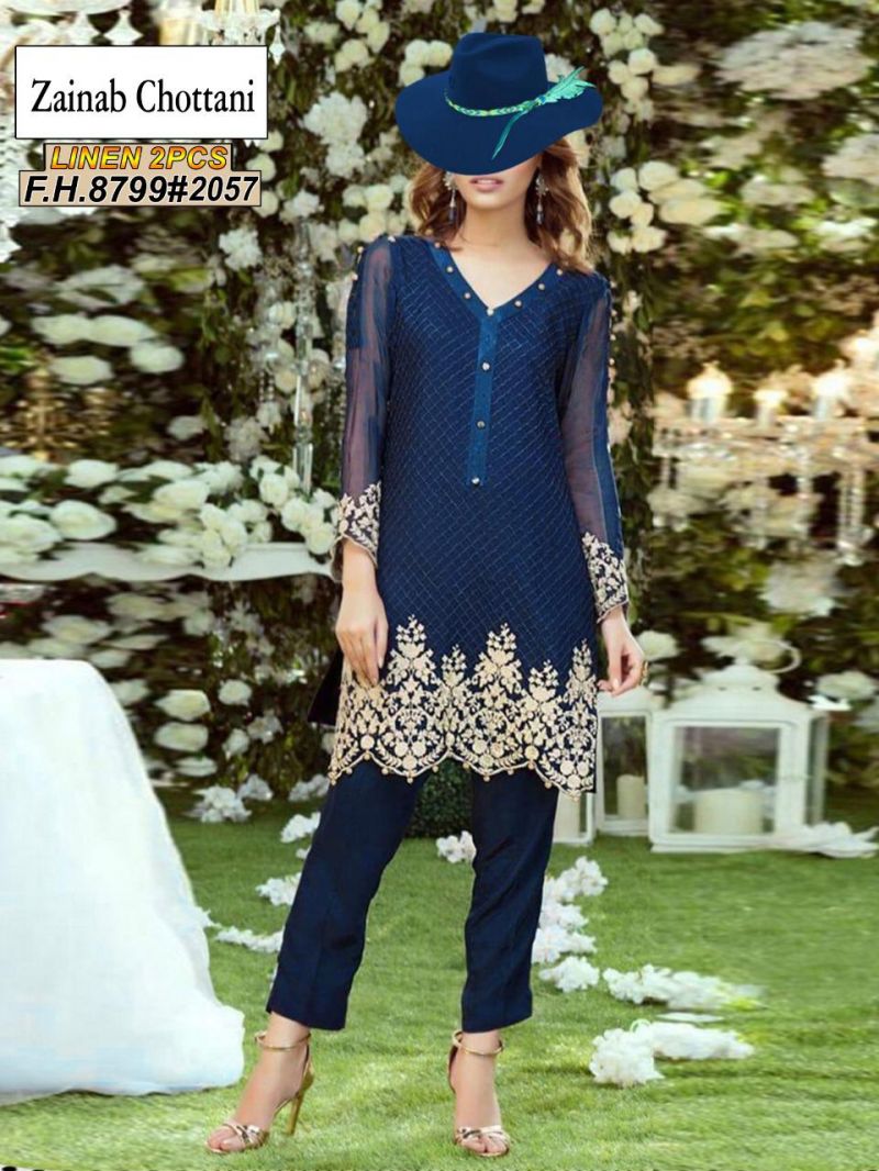 Zainab Chottani New Design Linen 2057