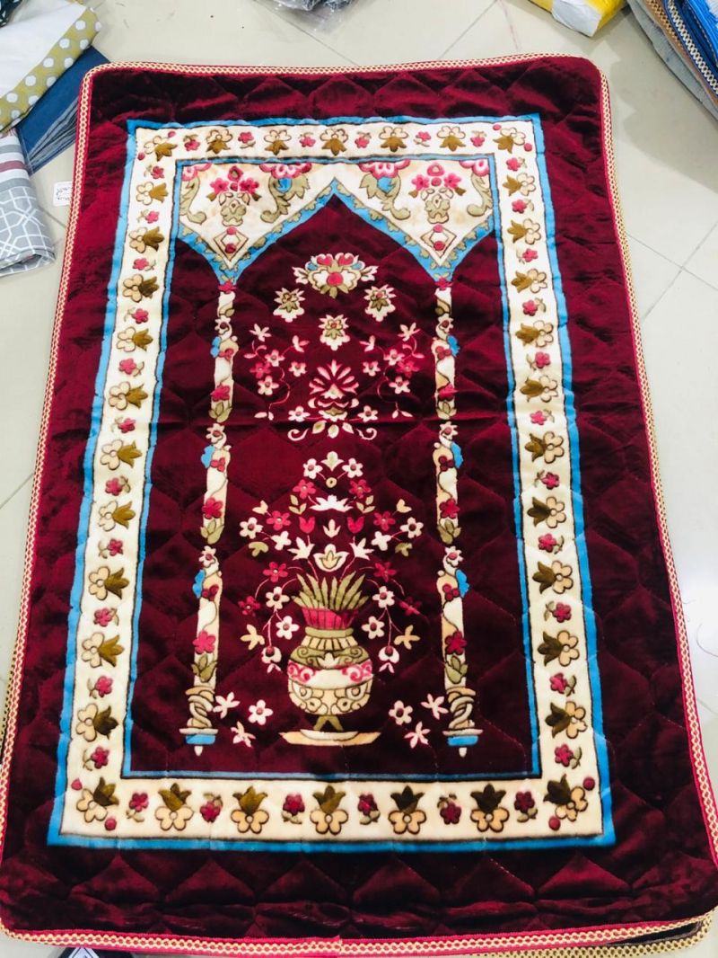 Ja e Namaz New Design JN-004 Red