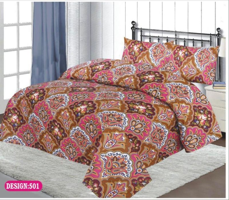 Bedsheet New Design Comforter Set King Size  BSD-501