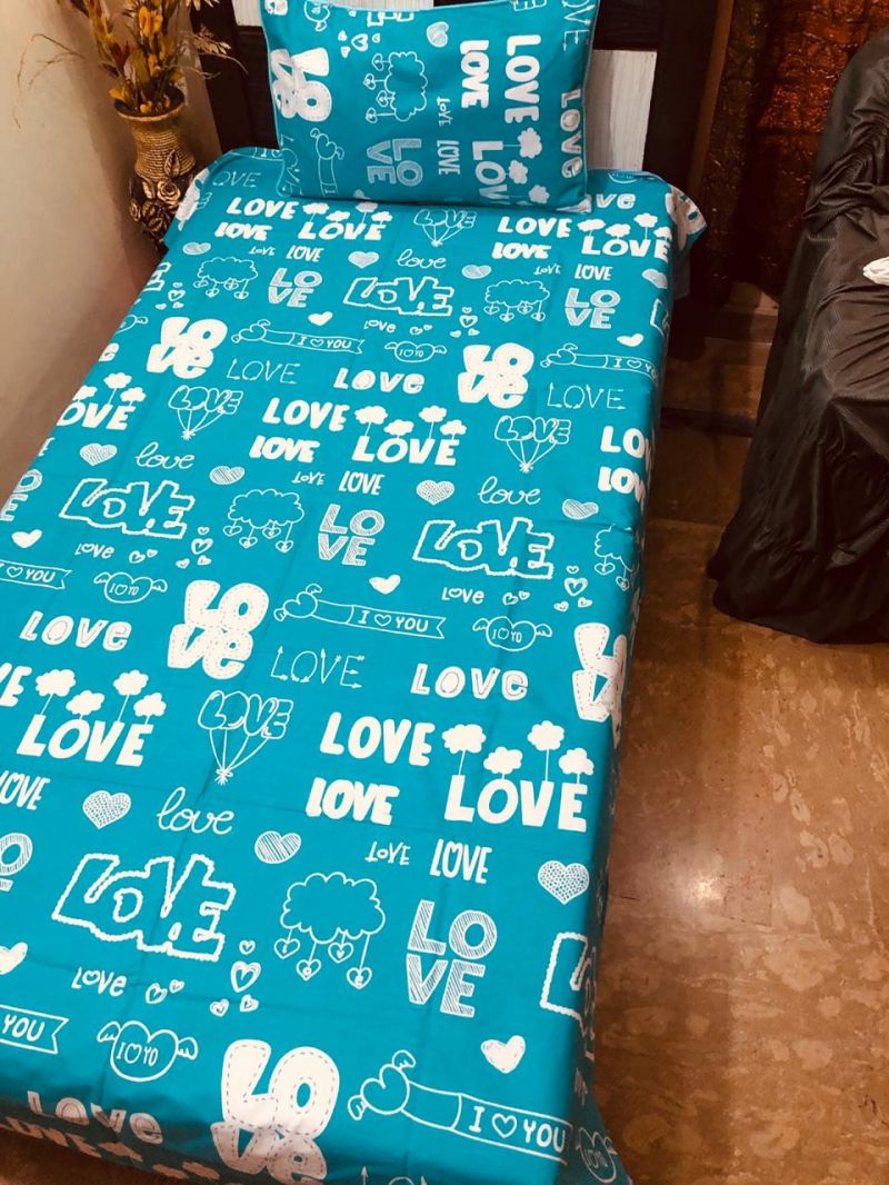 Single Pair Bedsheet New Design BS-0034