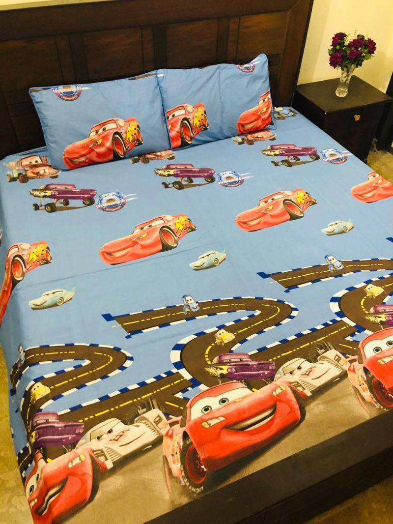 Double Bedsheet New Design Cotton BS-0040