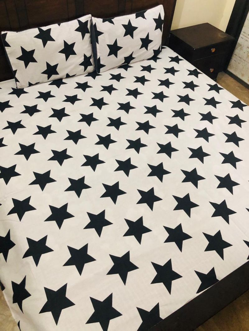 Double Bedsheet New Design Cotton BS-0041