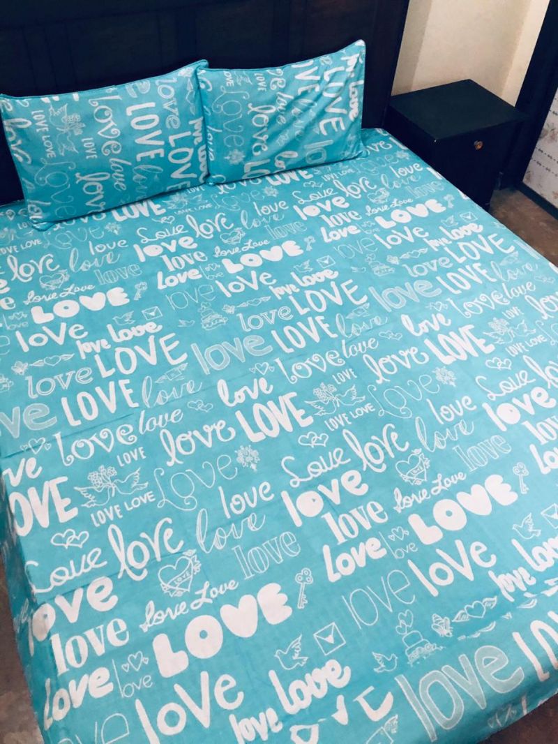 Double Bedsheet New Design Cotton BS-0046