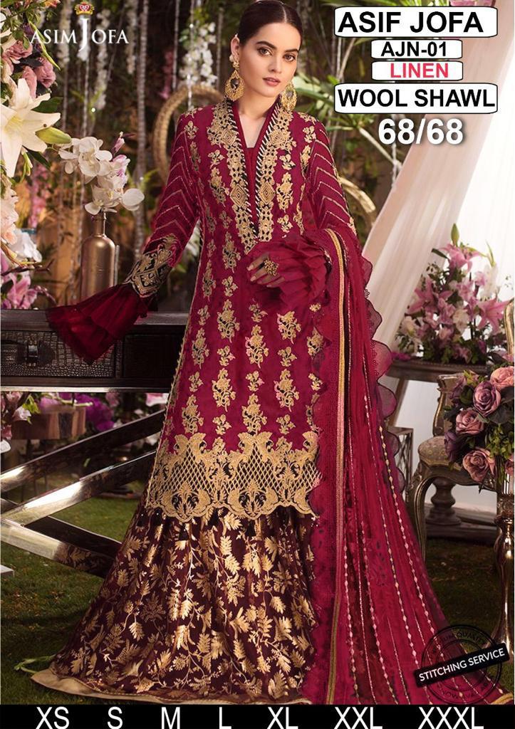 Asim Jofa New Design Linen AJN-01