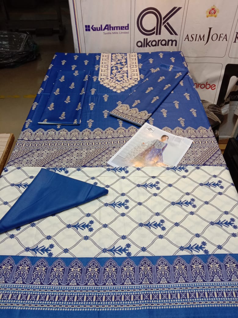 Cross Stitch New Design LINEN 2182 for sale online in Lahore Pakistan.