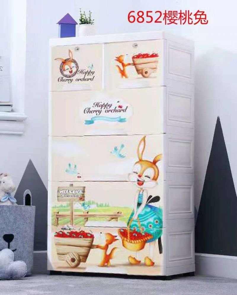 Kids Cupboard Design With Happy Cherry