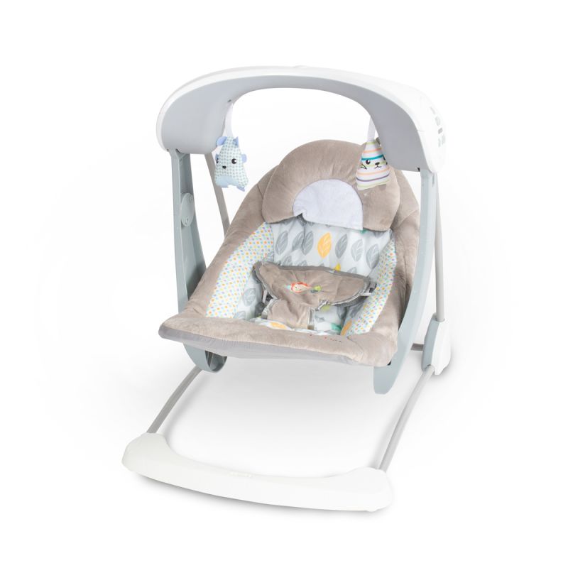 TINNIES BABY SWING AND SEAT Brown