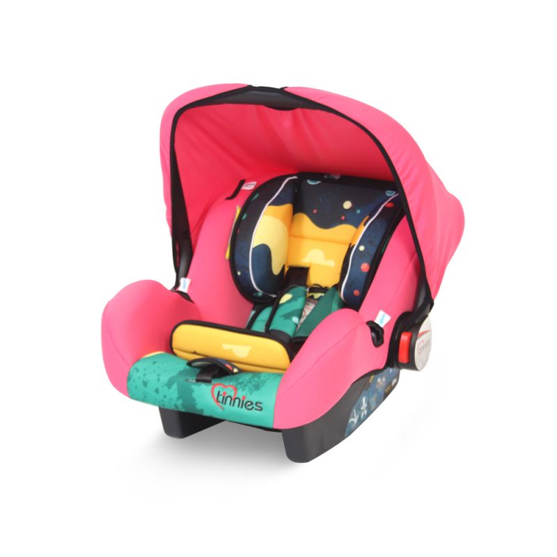 Tinnies car seat pink