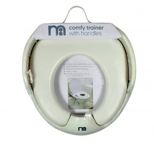 Mothercare Comfy Trainer (Potty Trainer) With Handle - White