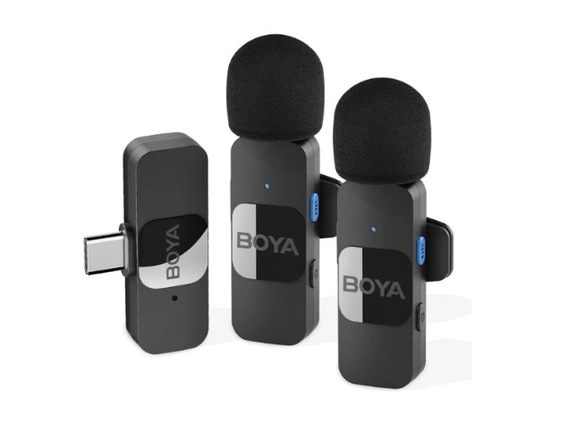 Boya By-V20 Wireless Microphones System for Type C Devices