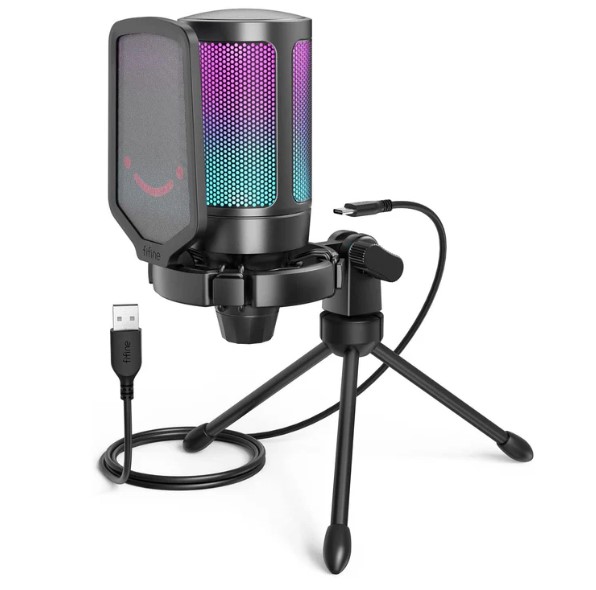 Fifine AmpliGame A6V USB Gaming Microphone