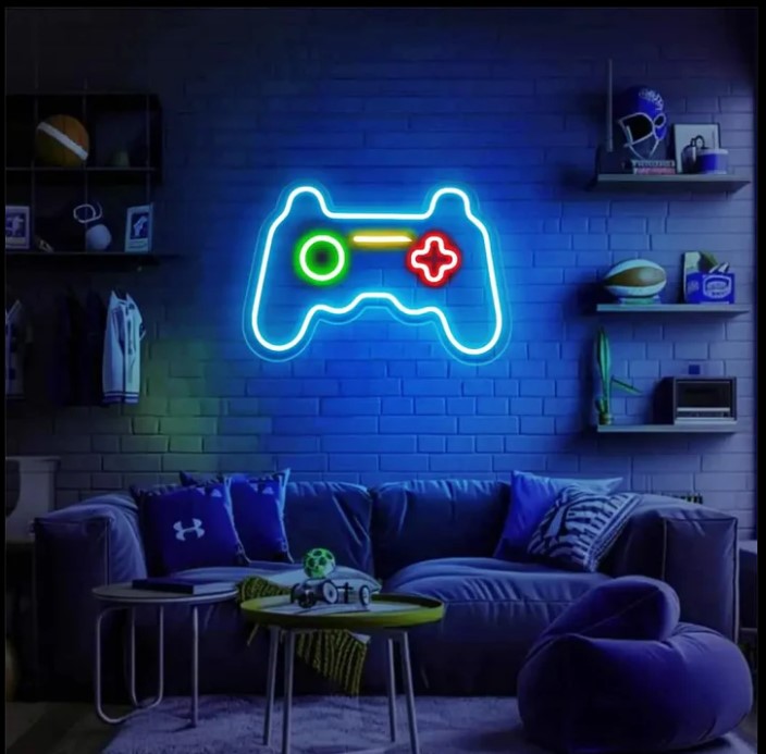Gaming Console Neon Sign - Neon Light