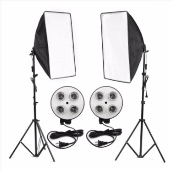 1 holder Softbox light for Studio | Softbox 50x70 Continuous with 7 feet stand
