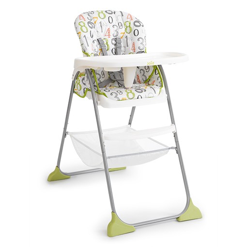 JOIE BABY HIGH CHAIR MIMZY SNACKER 123 ARTWORK