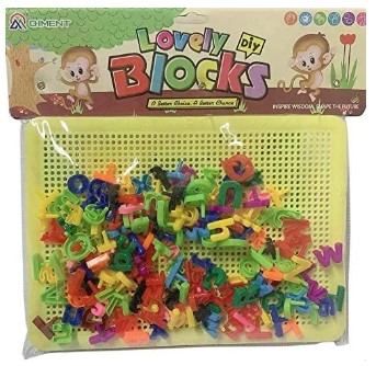 Creative Pegboard Puzzle Learning Toy for Kids - Educational Shape & Color Recognition Game, Unisex, 3+ Years