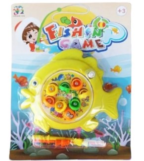Fishing Game Toy Mini Fishing Game For Kids-8 Fish game for Kids-Gift For Kids best Birthday Gift Toy-Manually Operated