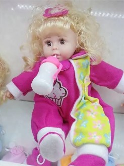 Crying Baby Doll With Feeder Musical 1 Doll Best Birthday Gift for Girls