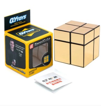 Magic Mirror Rubik`s Cube 2x2x2 - Golden