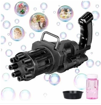 Bubble Gun Bazooka Bubble Machine Gun Bubbles for Kids