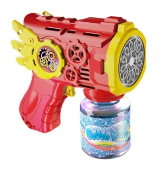 Automatic Electric Bubble Machine Gun Liquid Free