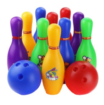 Deluxe Bowling Set Game Toys For Kids