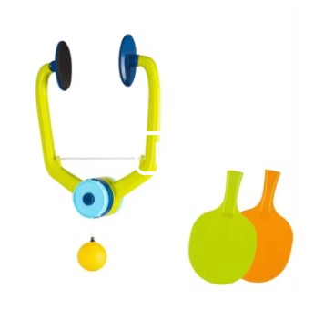 Indoor Hanging Table Tennis Trainer Hanging Table Tennis Set, Professional Self Training, Pingpong Paddles and Balls Set Pong Trainer