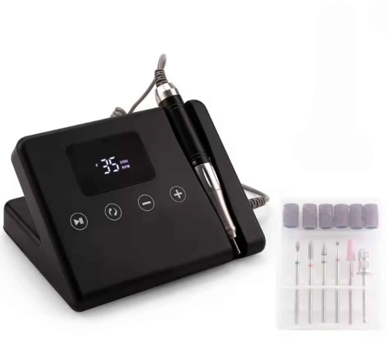 35,000 RPM Professional Electric Nail Drill – High Speed E-File for Acrylic
