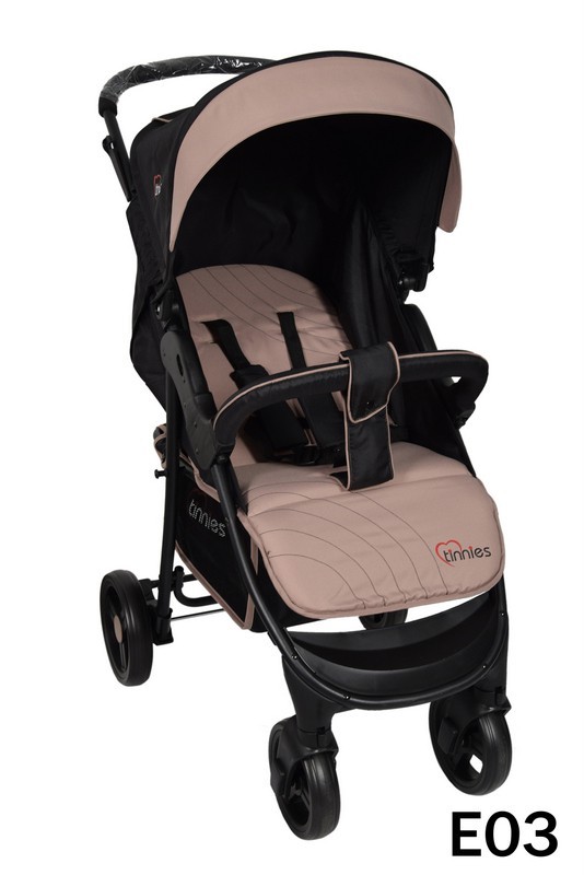 TINNIES BABY STROLLER-BEIGE