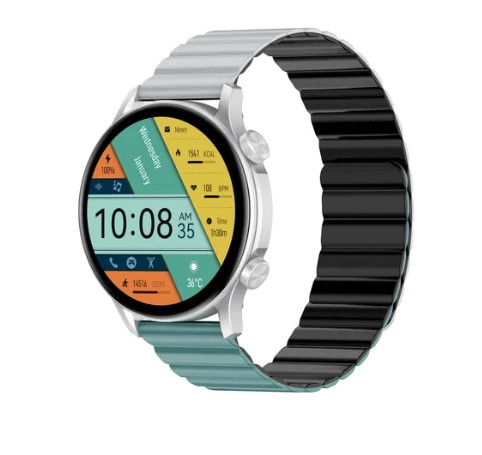 Kieslect Kr Pro LTD Smartwatch with Bluetooth Calling & 1.43″ HD Colorful Amoled Display