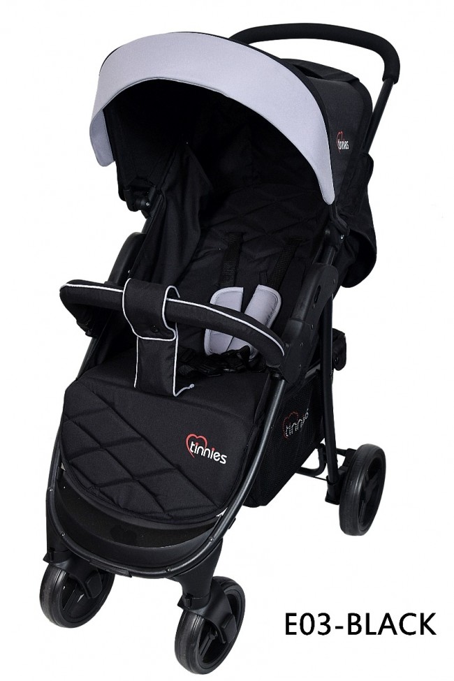 TINNIES BABY STROLLER - BLACK