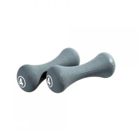 LiveUp Bone Neoprene Dumbbells (2 x 4kgs)