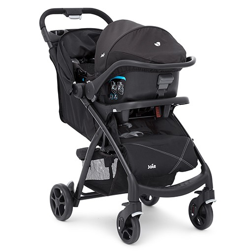 JOIE BABY TRAVEL SYSTEM MUZE LX TS W/JUVA UNIVERSAL BLACK