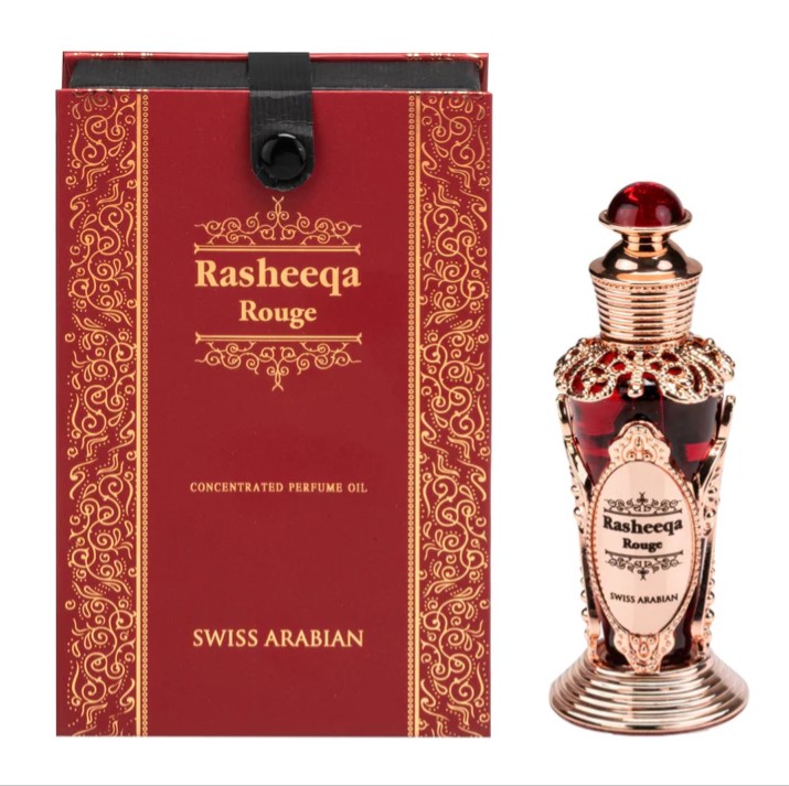 Attar RASHEEQA ROUGE PERFUME OIL For Unisex By Swiss Arabian