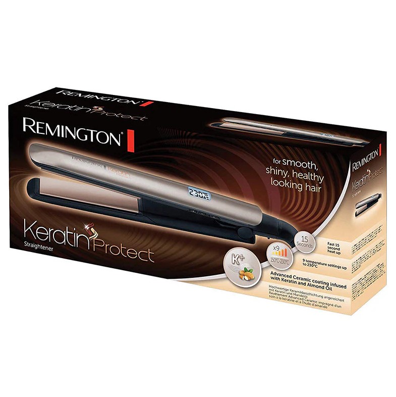REMINGTON S8540 HAIR STRAIGHTENER KERATIN PROTECT