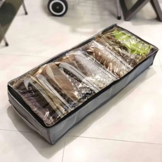6 Pocket Dust Proof Shoes Storage Organizer