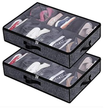 Amazing Shoe Rack Shoe Shelf Shoe Storage + Shoe Under Bed Closet Organizer