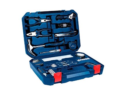 NEW Bosch All-in-One Metal 108 Piece Hand Tool Kit Screw Bits Hammer Wrench, etc