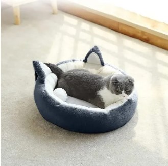 Deluxe Velvet Cat Cushion – Ultra-Soft, Plush Bed For Cats, Perfect For Napping And Lounging | Premium Quality