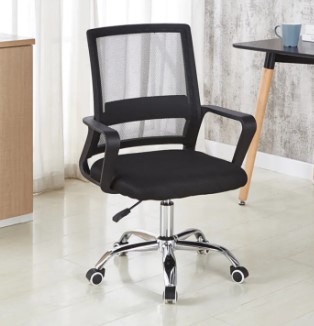 Premium Ergonomic Adjustable Office Chair with Armrests and Swivel Base
