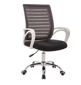 Premium Ergonomic Adjustable Office Chair with Armrests and Swivel Base