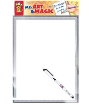 Premium Whiteboard with Eraser & Marker - 8x12