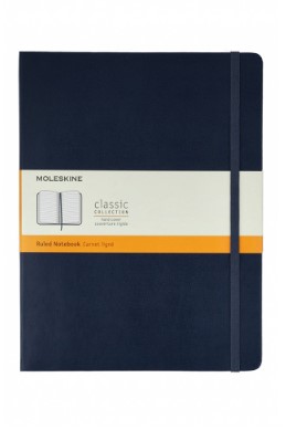 Moleskine - Classic Ruled Paper Notebook - Color Sapphire Blue